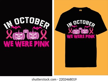 Breast Cancer Awareness T shirt Design