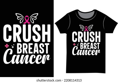 Breast cancer awareness t shirt design. Best gift shirt for family.