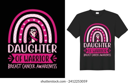 Breast Cancer Awareness t shirt Design vector. Retro vintage Breast Cancer t shirt design Illustration quote, pink ribbon t shirt, October Breast Cancer Vector. Ready For print,mug,sticker,banner, tee