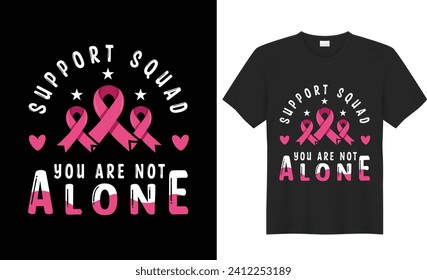 Breast Cancer Awareness t shirt Design vector. Retro vintage Breast Cancer t shirt design Illustration quote, pink ribbon t shirt, October Breast Cancer Vector. Ready For print,mug,sticker,banner, tee