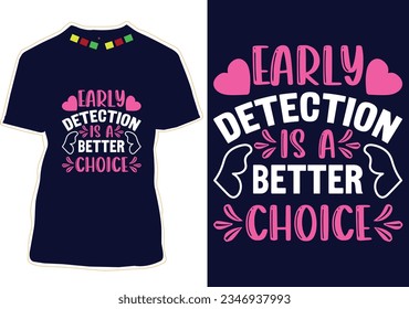 Breast Cancer Awareness T-shirt Design