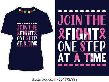 Breast Cancer Awareness T-shirt Design