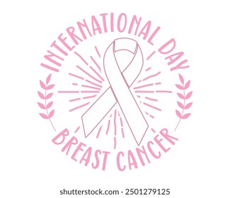 Breast Cancer Awareness T-Shirt Design, Breast Cancer T shirt Design, T shirt Designs, Breast Cancer Vector, Retro I wear pink for my mom breast cancer