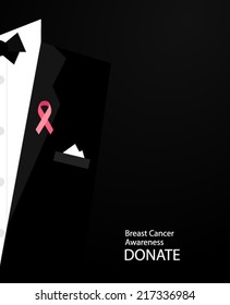 Breast cancer awareness, vector illustration