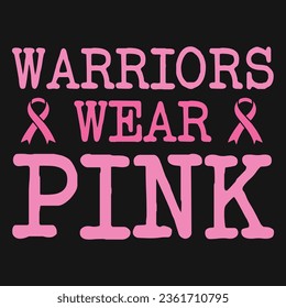 Breast Cancer Awareness Vector T-shirt Design
