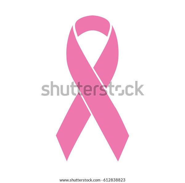 乳がんに対する認識 ピンクのリボンフラットデザイン ベクターイラスト のベクター画像素材 ロイヤリティフリー 612