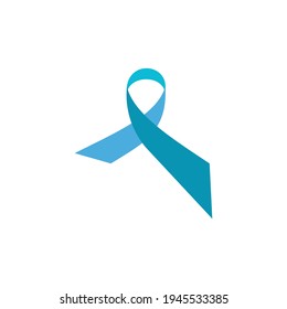 Breast cancer awareness,ribbon logo vector template