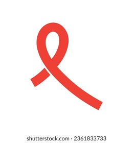 Breast cancer awareness,ribbon logo vector template