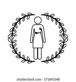 Breast cancer campaign icon vector illustration graphic design