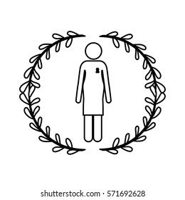 Breast cancer campaign icon vector illustration graphic design