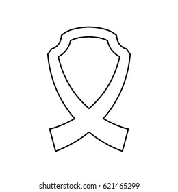 Breast cancer campaign symbol