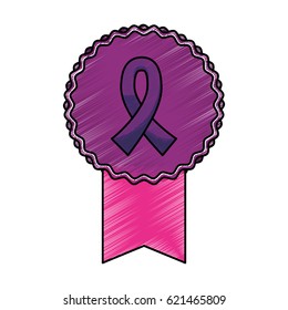 Breast cancer campaign symbol