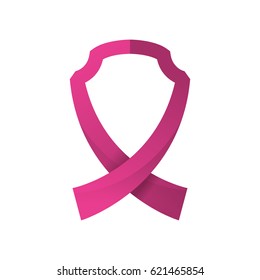 Breast cancer campaign symbol
