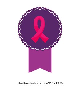 Breast cancer campaign symbol