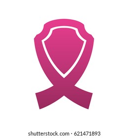 Breast cancer campaign symbol