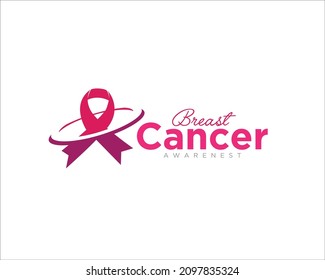 Breast Cancer Care Logo Designs For Medical Service And Consulting