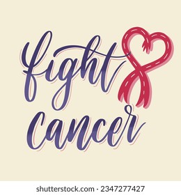 Breast Cancer Day Quotes Lettering