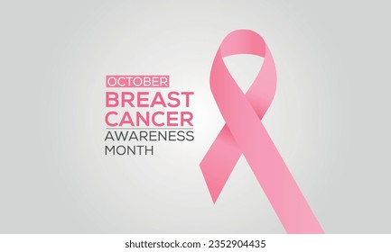 breast cancer day vector, october breast cancer awareness month, breast cancer ribbon