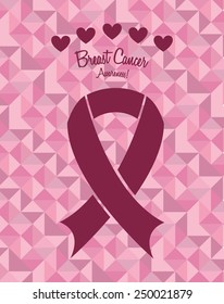 breast cancer design, vector illustration eps10 graphic 