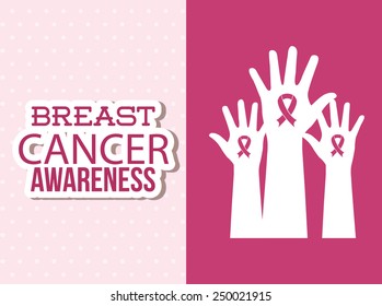 breast cancer design, vector illustration eps10 graphic 