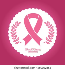 breast cancer design, vector illustration eps10 graphic 