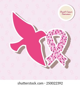 breast cancer design, vector illustration eps10 graphic 