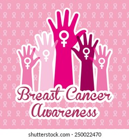 breast cancer design, vector illustration eps10 graphic 