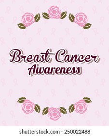 breast cancer design, vector illustration eps10 graphic 