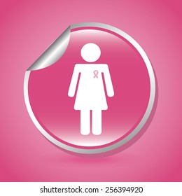 breast cancer design, vector illustration eps10 graphic 