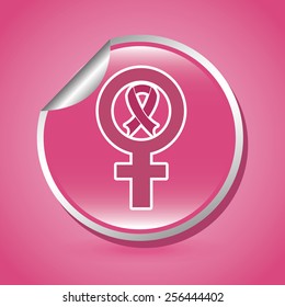 breast cancer design, vector illustration eps10 graphic 