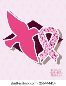 breast cancer design, vector illustration eps10 graphic 