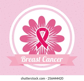 breast cancer design, vector illustration eps10 graphic 