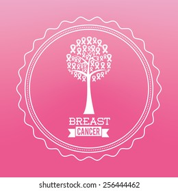 breast cancer design, vector illustration eps10 graphic 