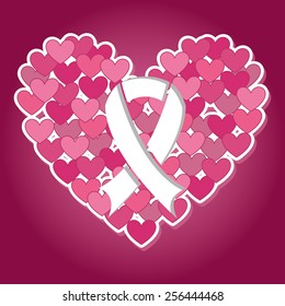 breast cancer design, vector illustration eps10 graphic 