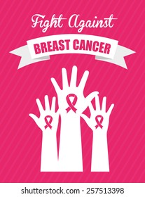 breast cancer design, vector illustration eps10 graphic 