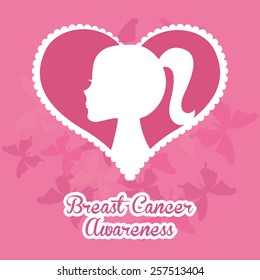 breast cancer design, vector illustration eps10 graphic 
