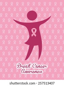 breast cancer design, vector illustration eps10 graphic 