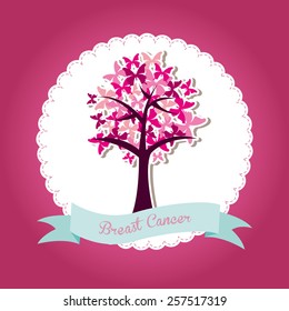 breast cancer design, vector illustration eps10 graphic 