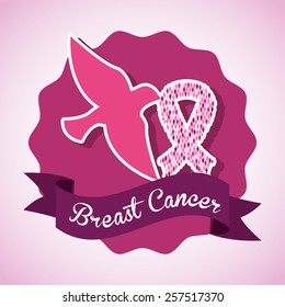 breast cancer design, vector illustration eps10 graphic 