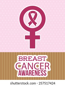 breast cancer design, vector illustration eps10 graphic 
