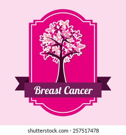 breast cancer design, vector illustration eps10 graphic 