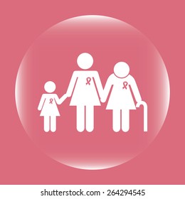 breast cancer design, vector illustration eps10 graphic 