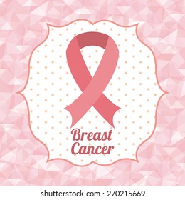 Breast Cancer Design, Vector Illustration Eps10 Graphic 