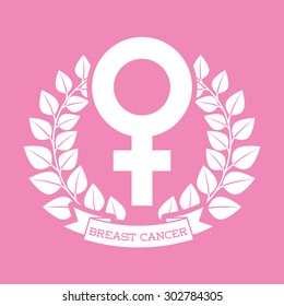 breast cancer design, vector illustration eps10 graphic 