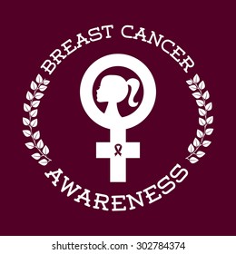 breast cancer design, vector illustration eps10 graphic 