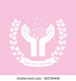 breast cancer design, vector illustration eps10 graphic 