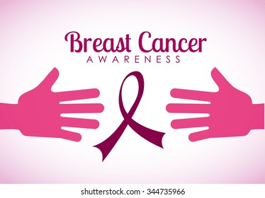 breast cancer design, vector illustration eps10 graphic 