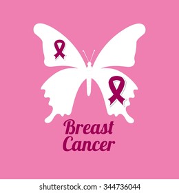 breast cancer design, vector illustration eps10 graphic 