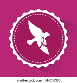 breast cancer design, vector illustration eps10 graphic 