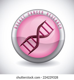 breast cancer graphic design , vector illustration